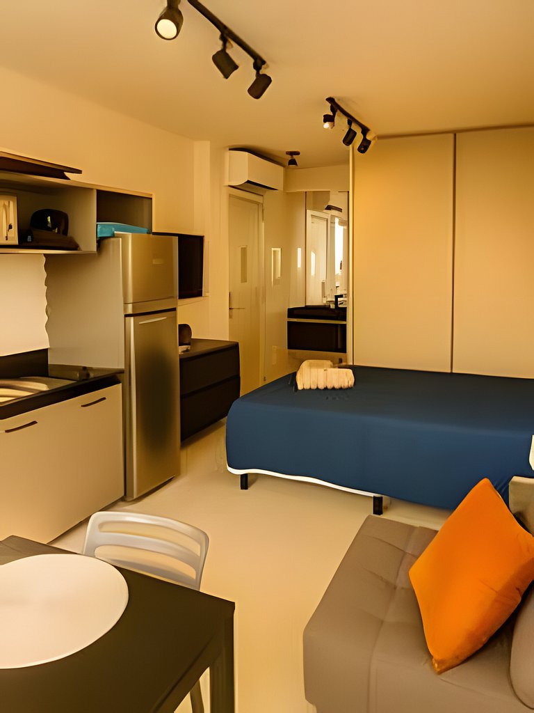 Studio Moderno na Vila Olímpia + Garagem