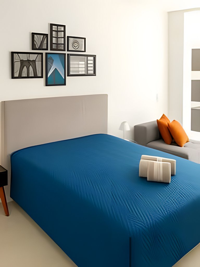 Studio Moderno na Vila Olímpia + Garagem