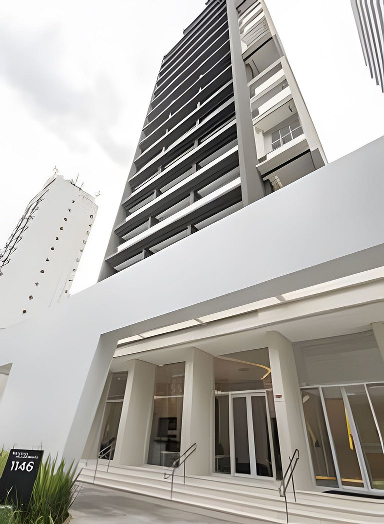 Studio Moderno na Vila Olímpia + Garagem