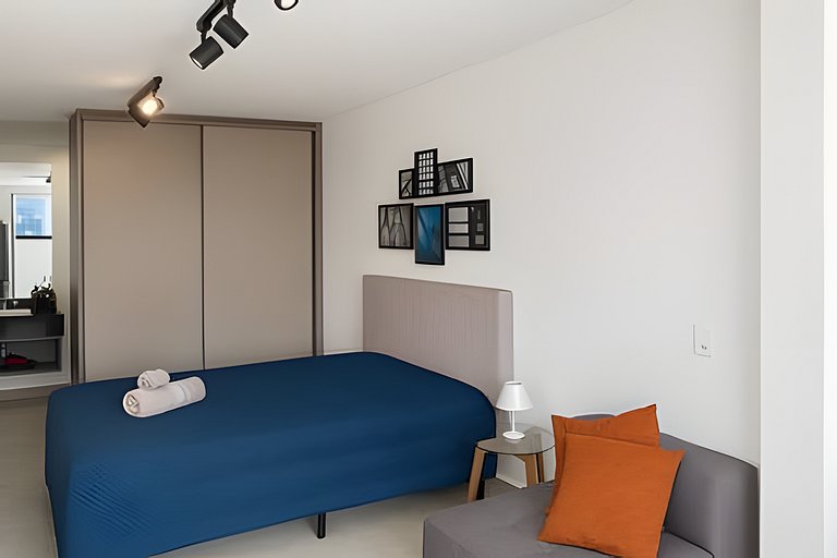 Studio Moderno na Vila Olímpia + Garagem