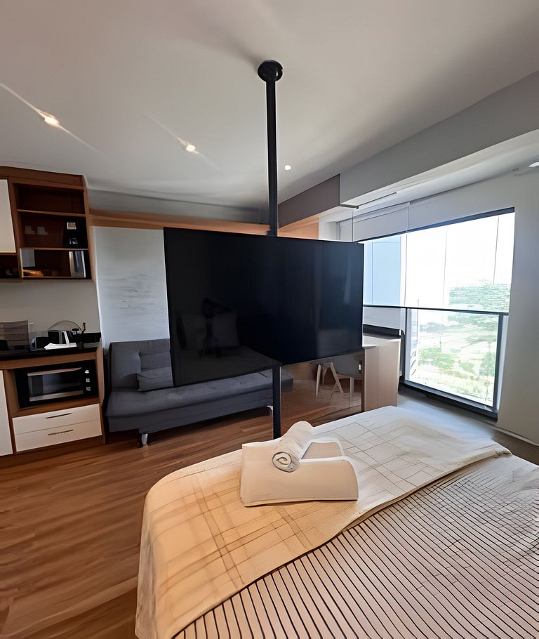 Novo Studio Consulado Americano + vaga de garagem