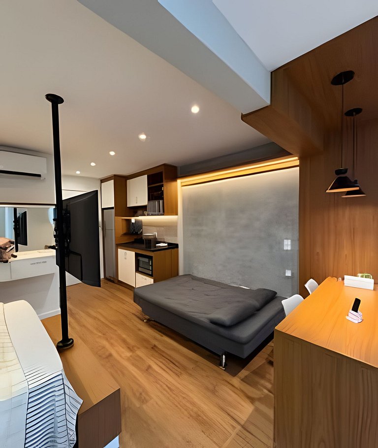 Novo Studio Consulado Americano + vaga de garagem