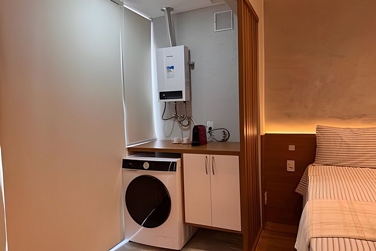 Novo Studio Consulado Americano + vaga de garagem