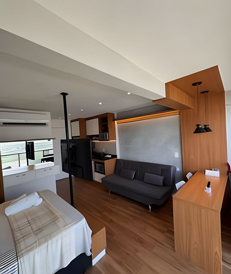 Novo Studio Consulado Americano + vaga de garagem