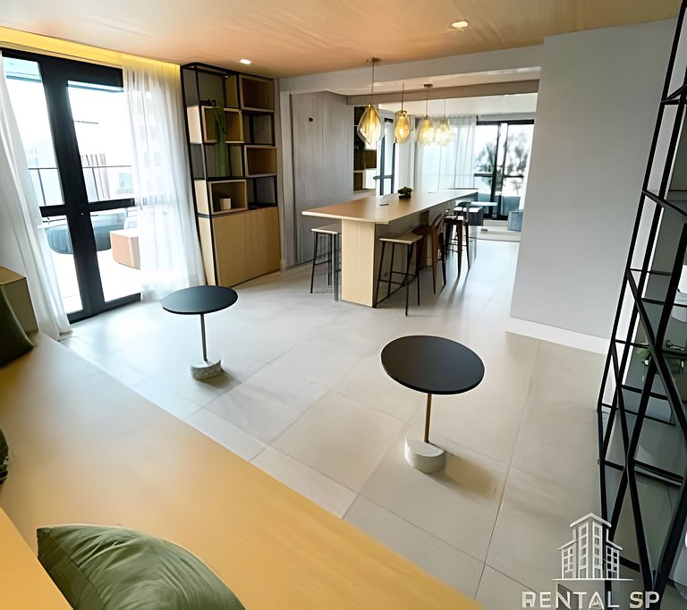 Novo Studio Consulado Americano + vaga de garagem