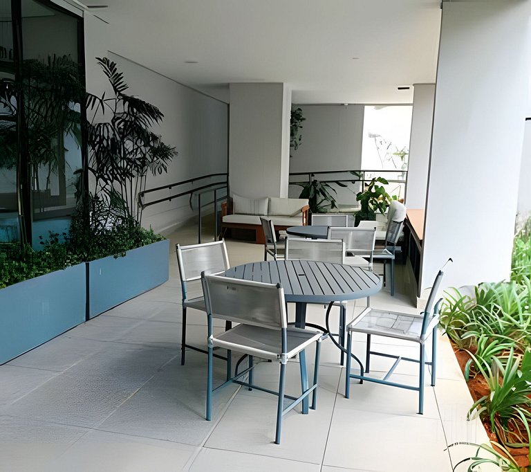 Novo Studio Consulado Americano + vaga de garagem