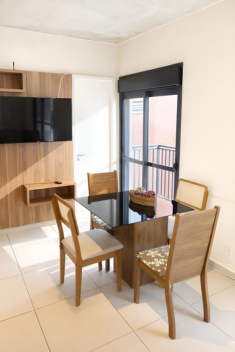 Moderno Studio na Consolação Mobiliado