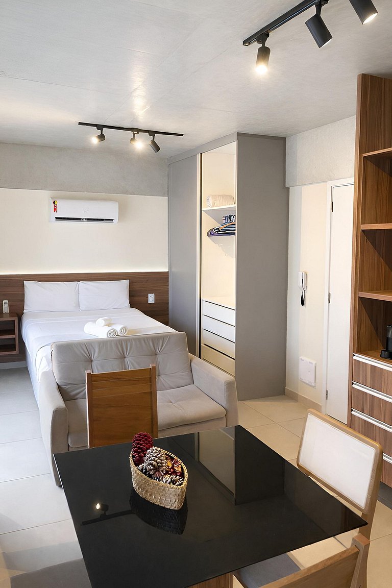 Moderno Studio na Consolação Mobiliado