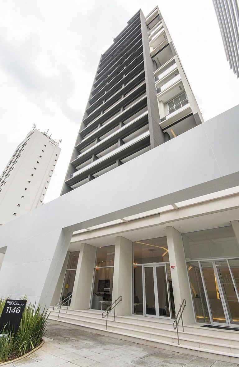 Studio Moderno na Vila Olímpia + Garagem