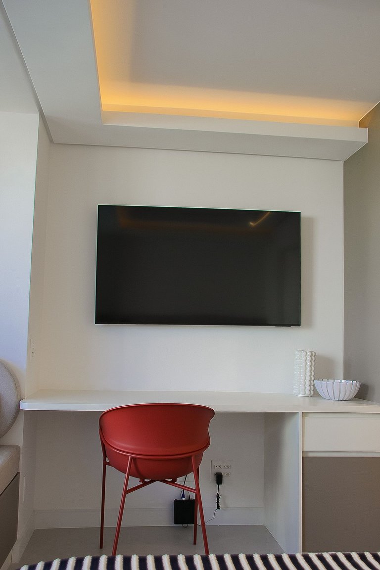 Studio Sofisticado no Brooklin c/ Lazer e Piscina