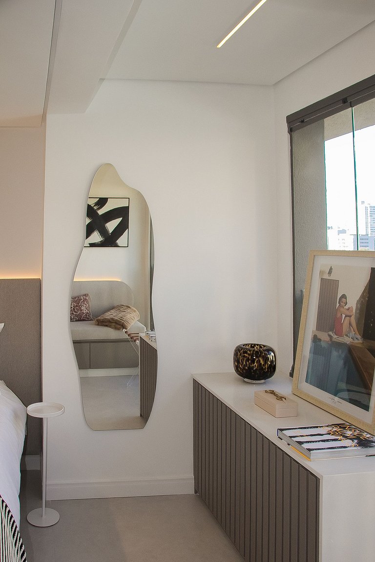 Studio Sofisticado no Brooklin c/ Lazer e Piscina