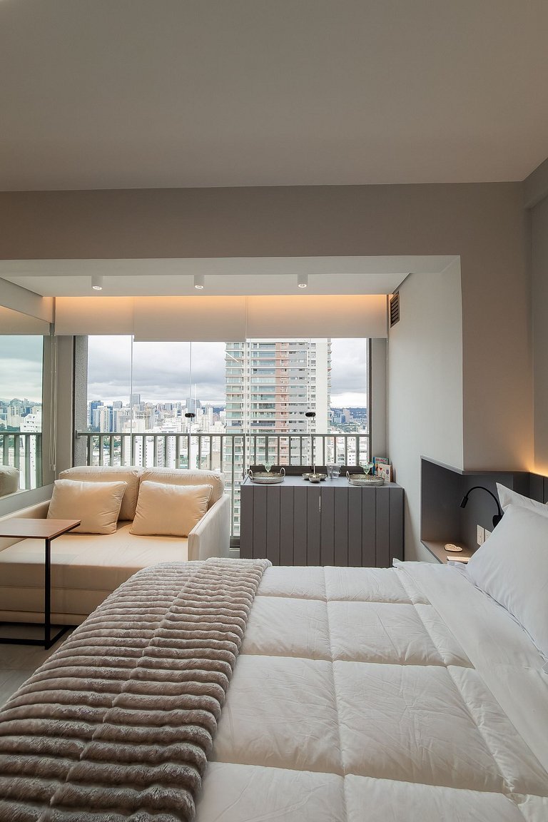 Studio Premium no Brooklin | Piscina e academia