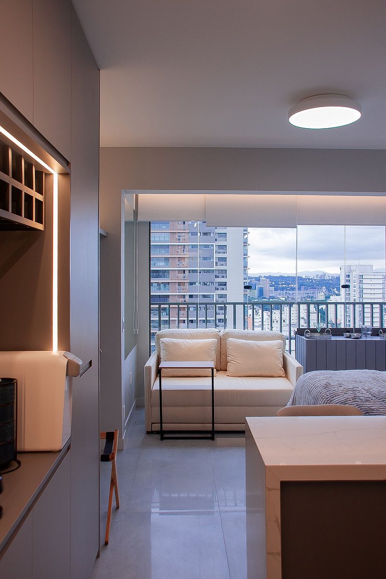Studio Premium no Brooklin | Piscina e academia