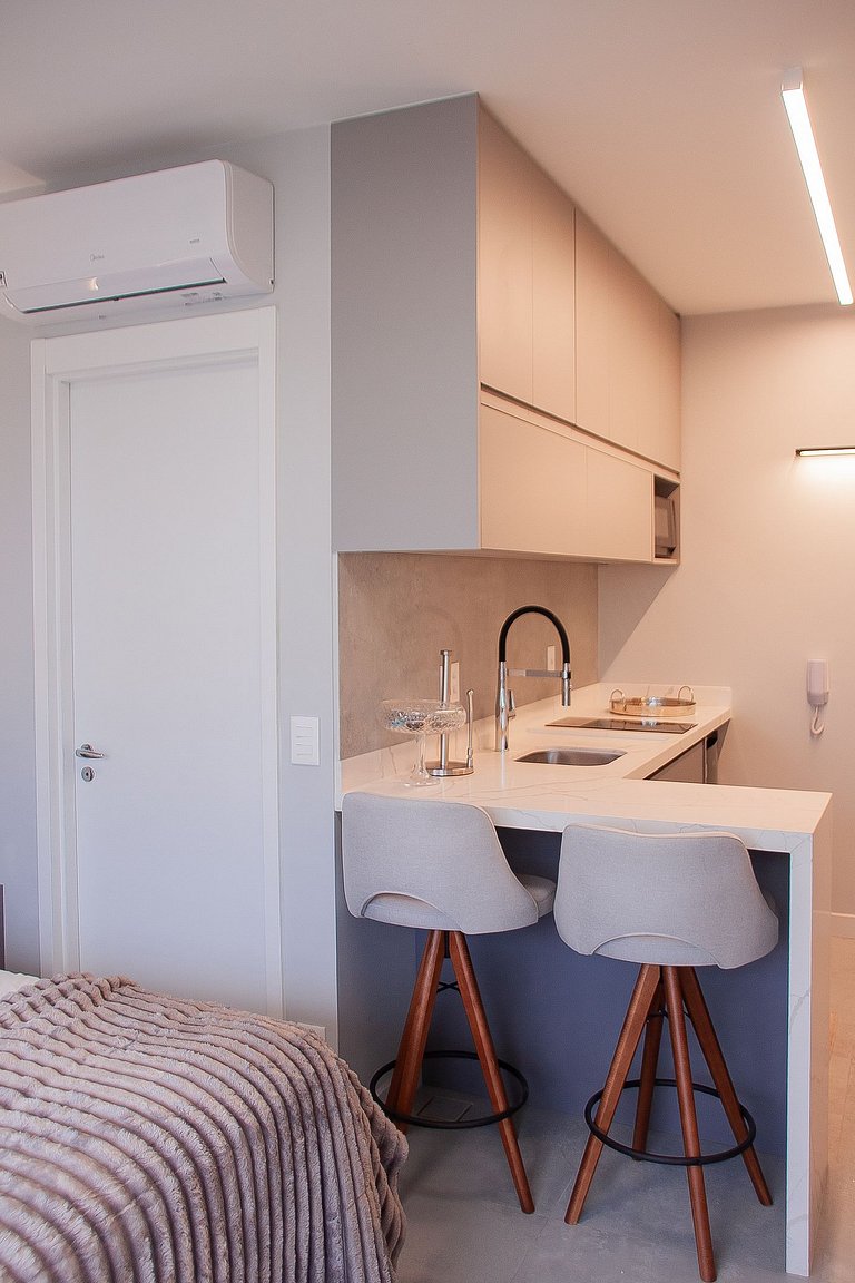 Studio Premium no Brooklin | Piscina e academia