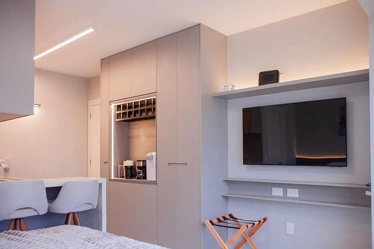 Studio Premium no Brooklin | Piscina e academia