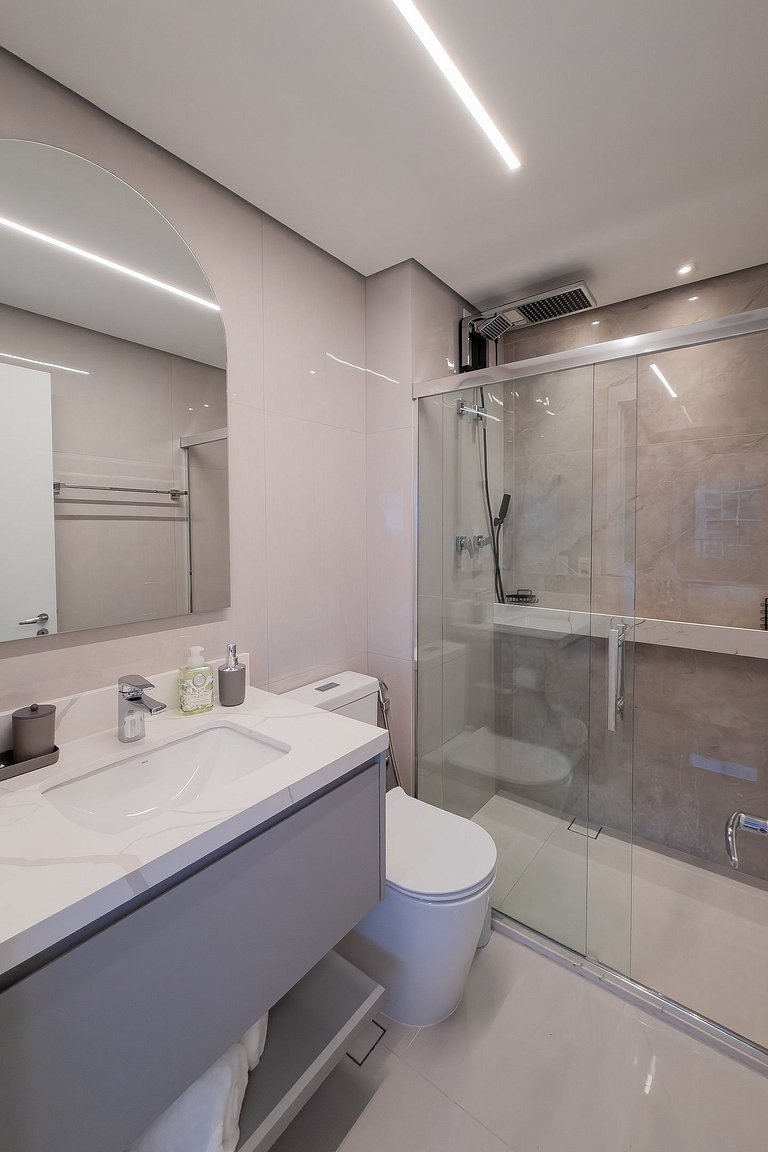 Studio Exclusive no Brooklin | Piscina, academia e coworking
