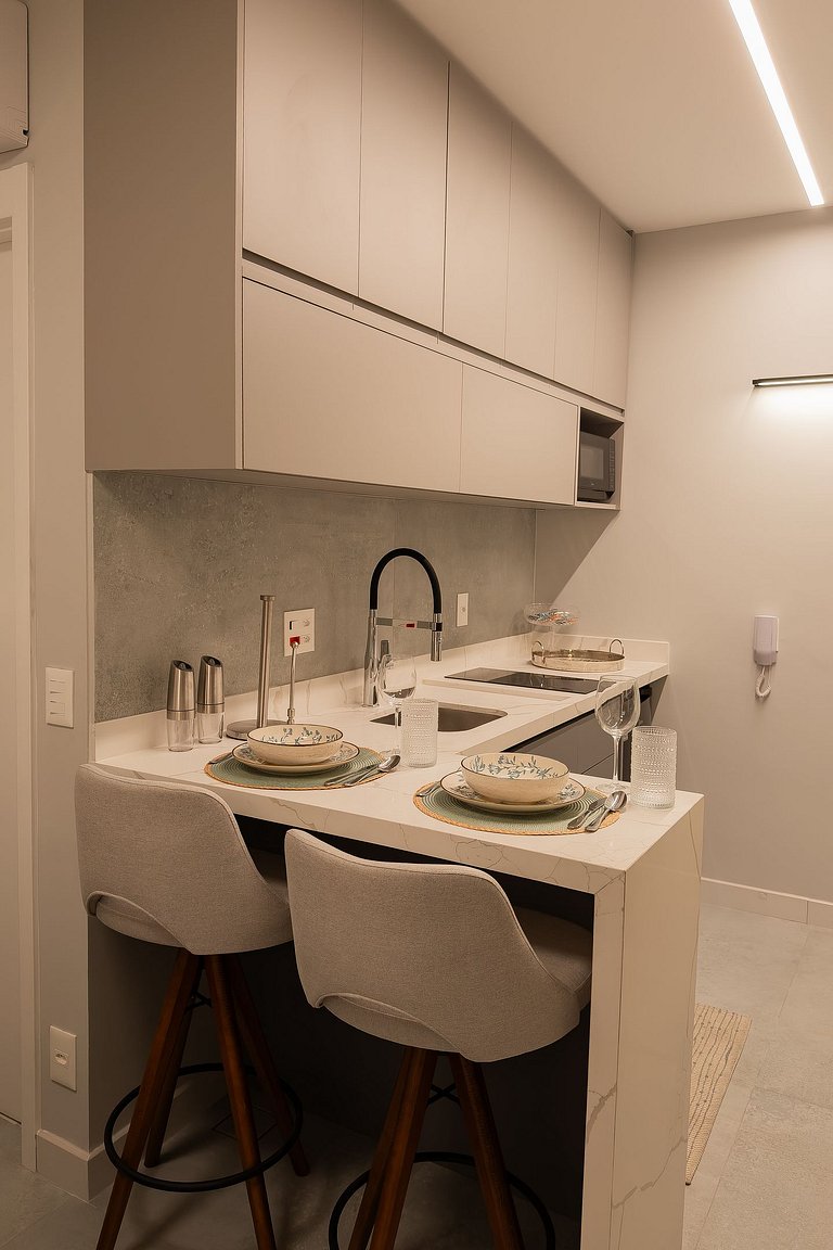 Studio Premium no Brooklin | Piscina e academia