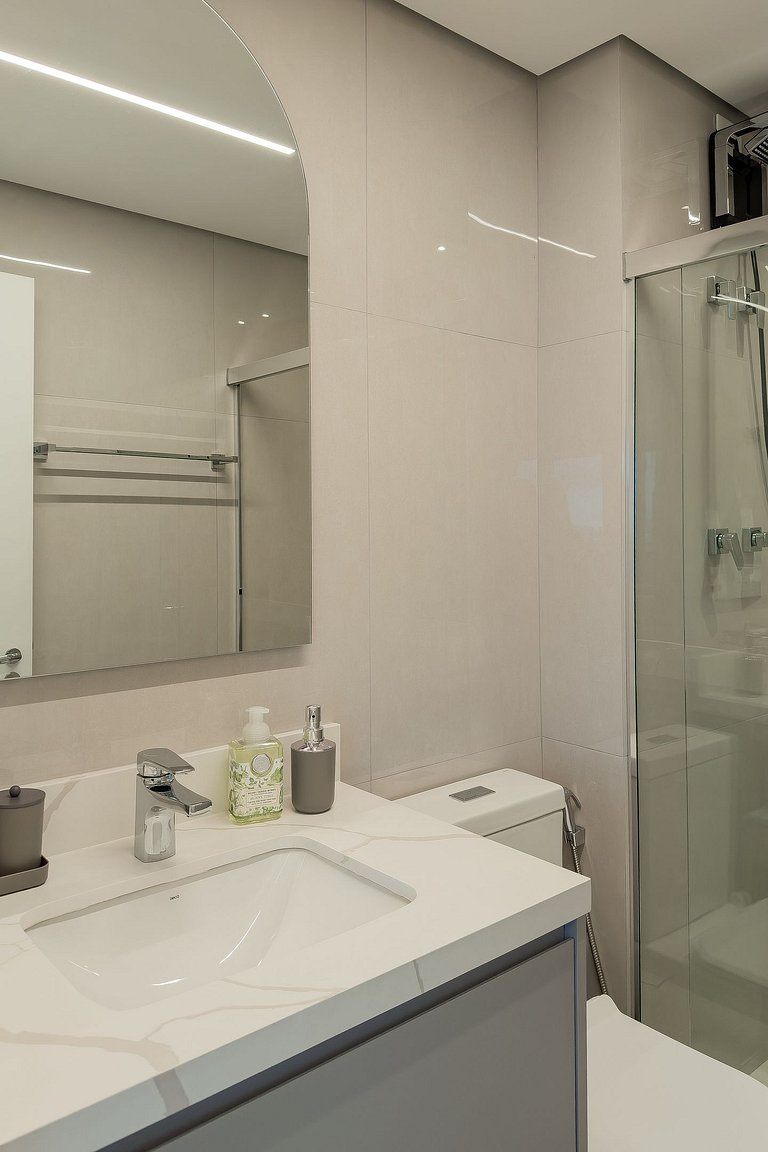 Studio Exclusive no Brooklin | Piscina, academia e coworking