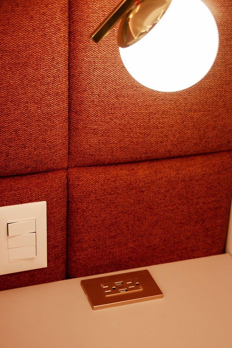 Studio Moderno com piscina, academia e coworking