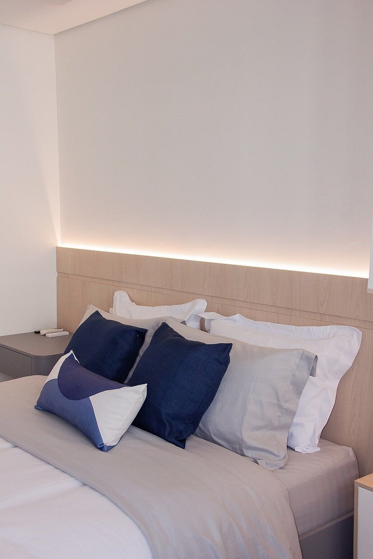Studio Exclusivo com Piscina, Academia e Coworking