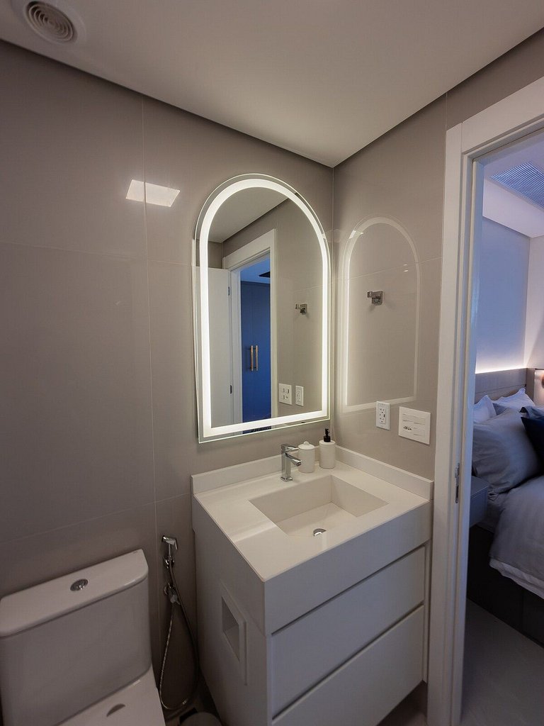 Studio Exclusivo com Piscina, Academia e Coworking