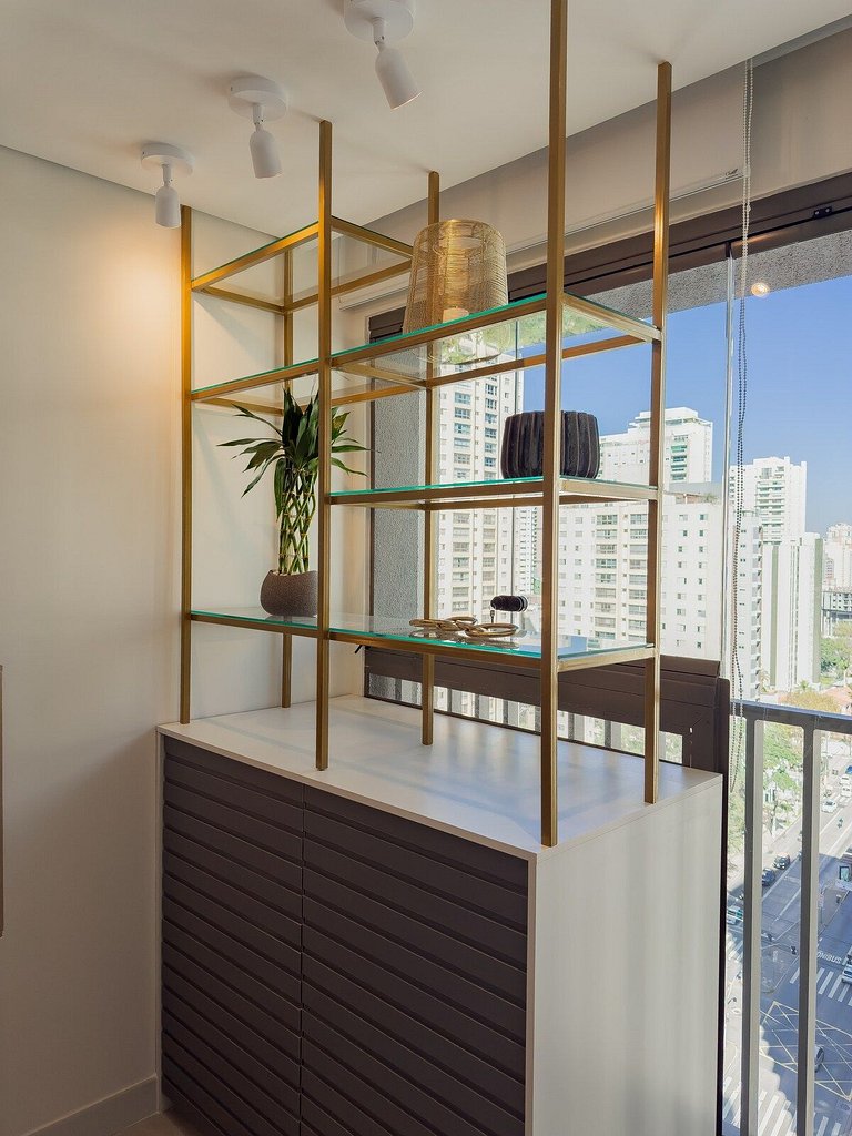 Studio Exclusivo com Piscina, Academia e Coworking
