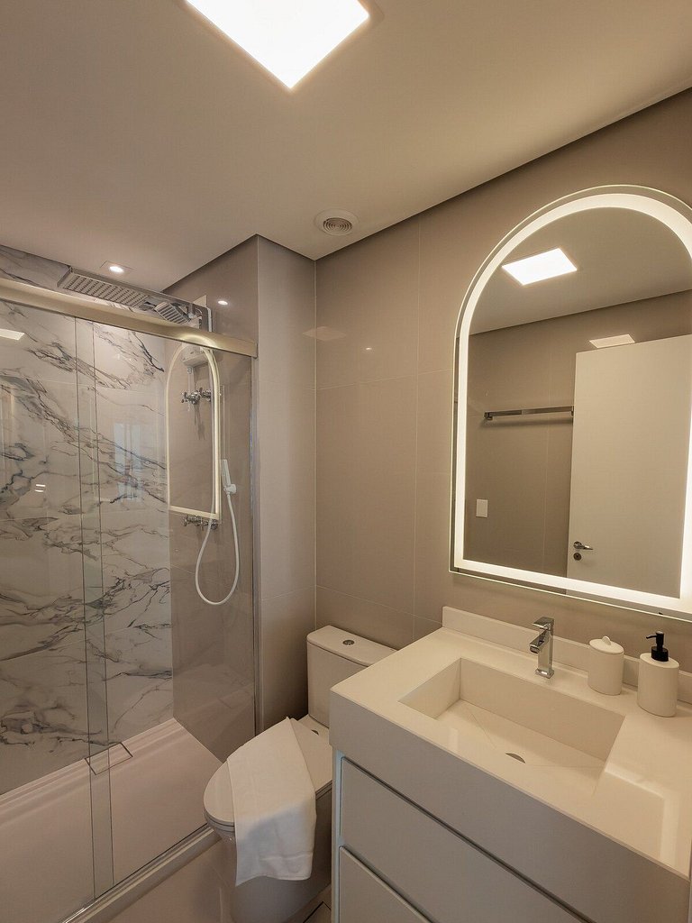 Studio Exclusivo com Piscina, Academia e Coworking